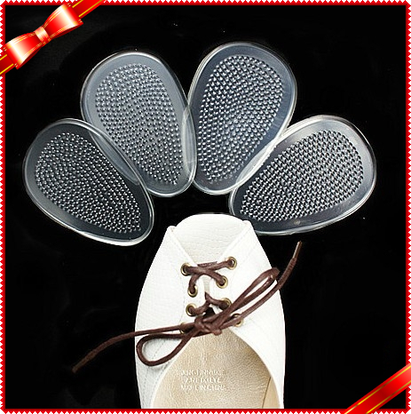 Transparent PU Gel Heel Pad Silicone Non-slip Insole