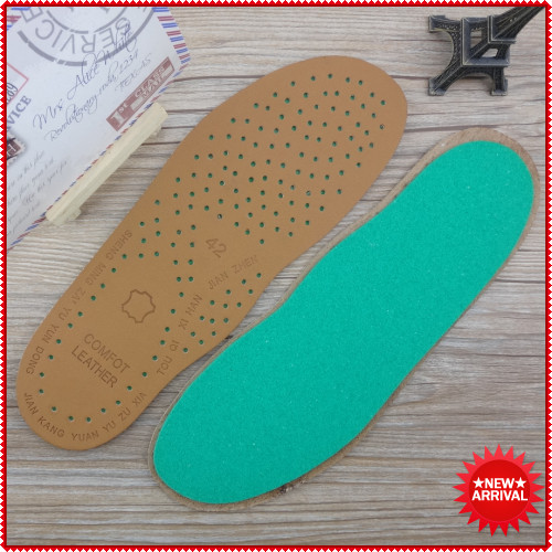 Soft Upmarket Cow Genuine Leather Insoles